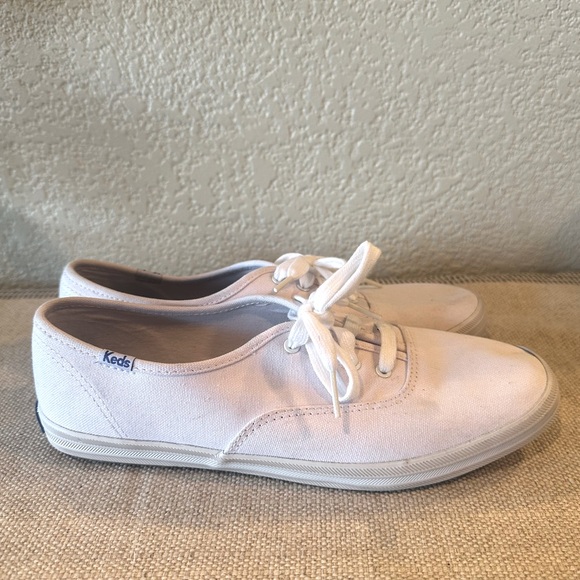 Keds Champion Original White Lace Up Sneakers - Picture 5 of 13